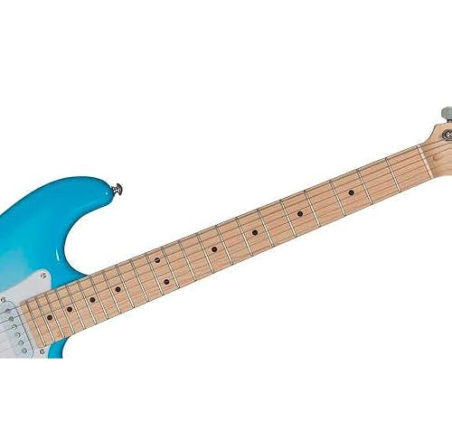 Amazon.com: Monoprice Cali Classic Electric Guitar - Blue, 6